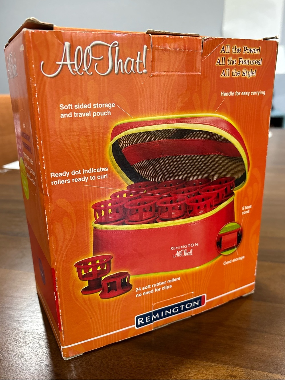 Remington All That Wrap n Roll Rubber Hot Curlers, great gently used condition - Picture 5 of 8